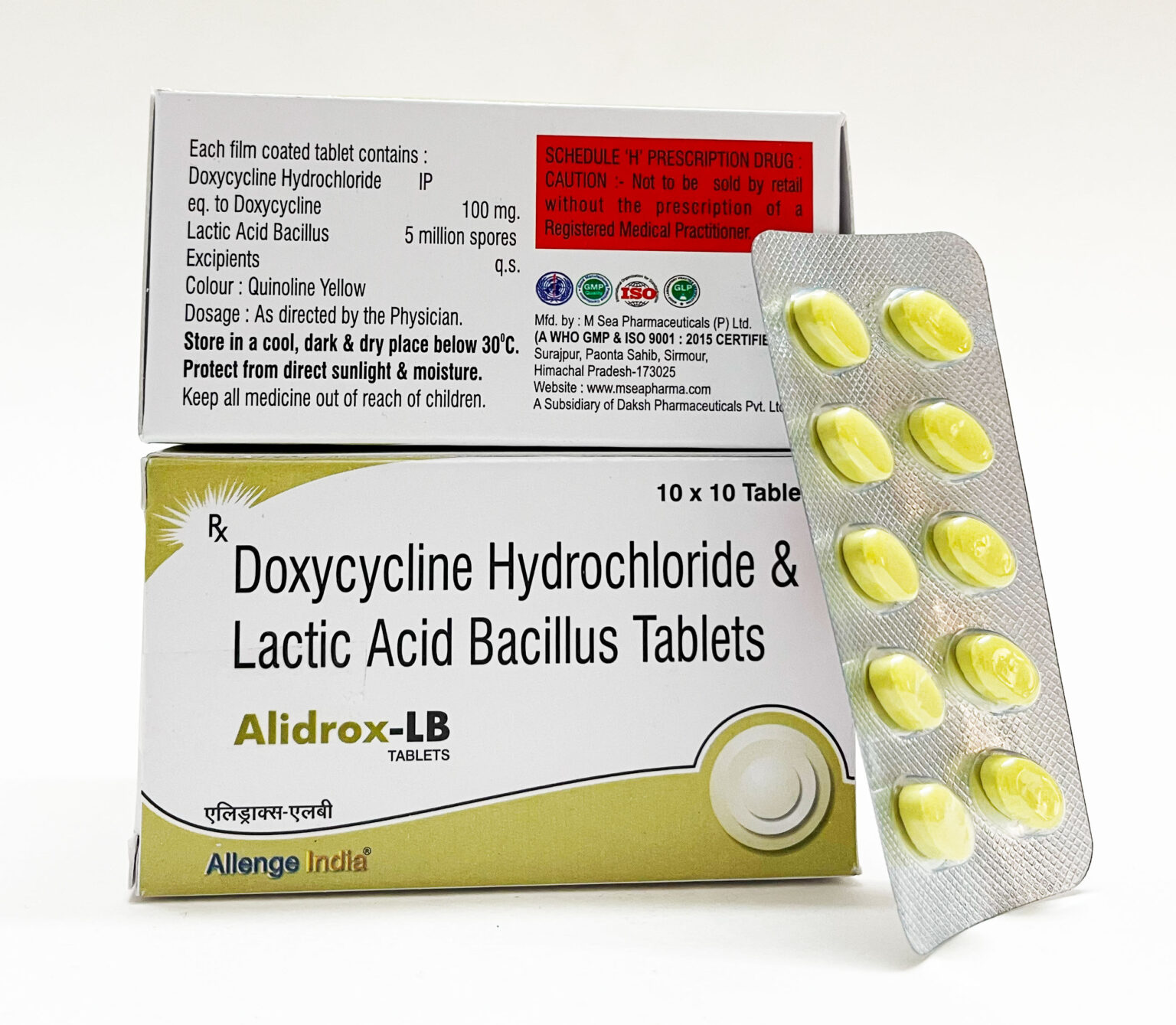 Alidrox | Doxycycline Hydrochloride + Ambroxol