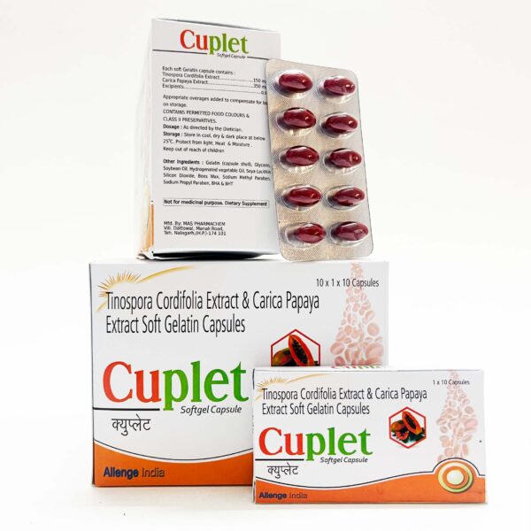 Cuplet, Allenge India