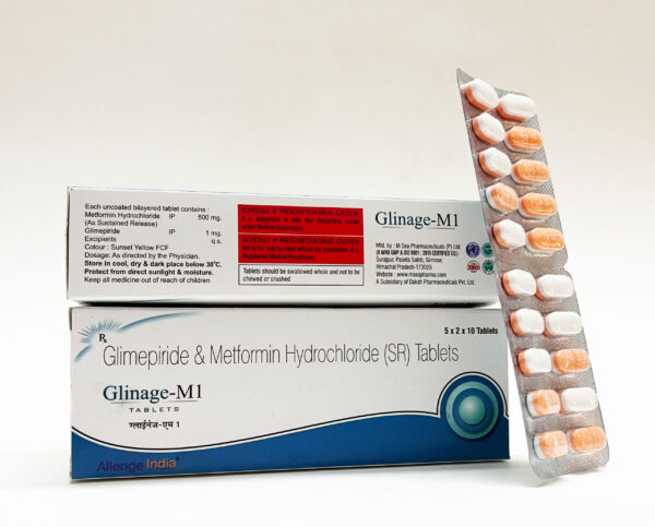 Glinage-M1-Tablets,Allengeindia,Panchkula,Pharmaceuticalcompany,