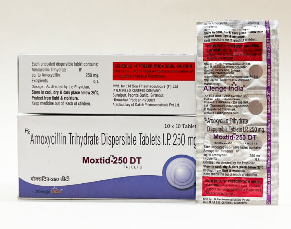 moxtid,allengeindia, Amoxicillin antibiotic for bacterial infections