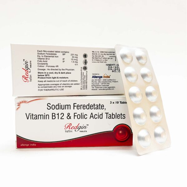 REDGIN TABLET,ALLENGEINDIA