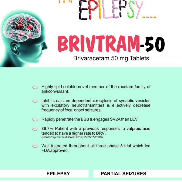 ALLENGE INDIA, CENTRAL NERVOUS SYSTEM, NEURO MEDICINE, BRIVTRAM, ALLENGEINDIA, DAKSHGROUP, PANCHKULA, EPILEPSY MEDICINE, Brivaracetam, EpilepsyTreatment, SeizureControl, Antiepileptic, Neurology, BrainHealth, SeizureRelief,Brivaracetam 50mg, allengeindia panchkula, pcd franchise india, allenge india